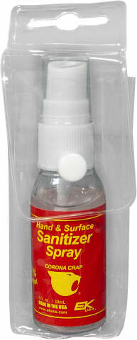 CAT CRAP CORONA CRAP SANITIZER SPRAY 11281B