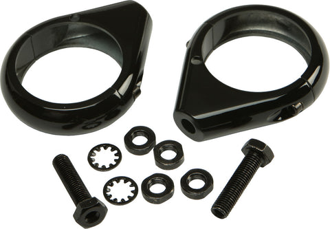 HARDDRIVE HD TURNSIGNAL CLAMP BLACK BLACK 49MM 41-040BK