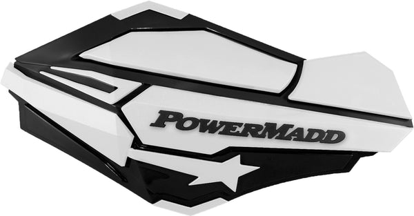 POWERMADD SENTINAL HANDGUARDS BLACK/ WHITE 34428