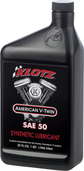 KLOTZ SYNTHETIC LUBRICANT 50W 1QT KH-50