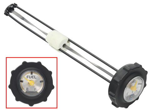 SP1 GAS CAP W/GAUGE POL SM-07151