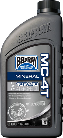 BEL-RAY MC-4T MINERAL 20W-50 1L 12/CASE 99405-BT1LA