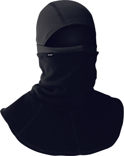 ZAN BALACLAVA MOTLEY TUBE BLACK POLYESTER/SPANDEX WB114C