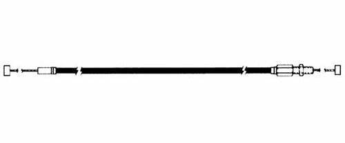 SP1 THROTTLE CABLE SINGLE 05-138