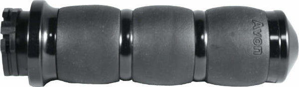 AVON VELVET AIR GRIPS W/F-B-W THROTTLE BLACK AIR-96-FLY