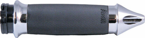 AVON CUSTOM CONTOUR GRIPS SPIKE W/F-B-W THROTTLE CHROME CC-85-CH-SPK-FL