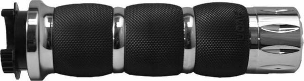 AVON AIR CUSHIONED GRIPS RIVAL CHROME MT-AIR-90-CH-RI