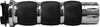 AVON AIR CUSHIONED GRIPS THROTTLE BOSS CHROME AB-283-CH