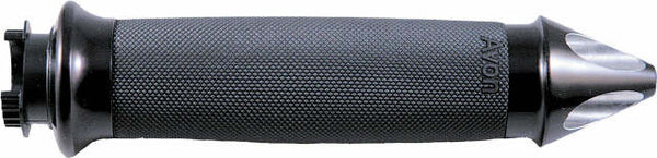 AVON SUPERBIKE CUSTOM CONTOUR GRIPS SPIKE BLACK SB-CC-86-AN-SPK