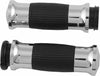AVON AIR GEL GRIPS W/F-B-W THROTTLE CHROME GEL-70-CH-FLY