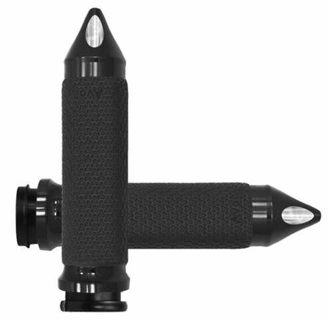 AVON FLY BY WIRE THROTTLE MEMORY FOAM GRIP BLACK MF-63-AN-FLY-SP