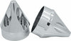 AVON AXLE NUT COVER SPIKE CHROME 1