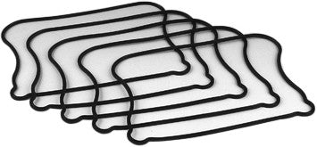 JAMES GASKETS GASKET ROCKER COVER LOWR RUBR 883 1200 SPORTSTER 5/PK 17353-86-A