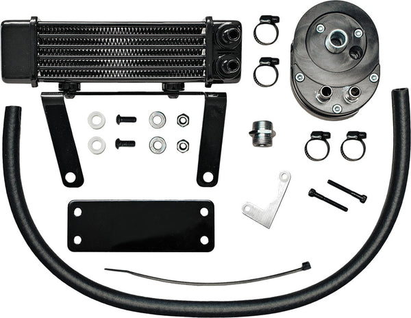 JAGG LOWMOUNT OIL COOLER BLACK 750-1290