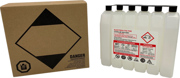 FIRE POWER SEALED BATTERY ELECTROLYTE PACK 1050CC 1050CC CTX