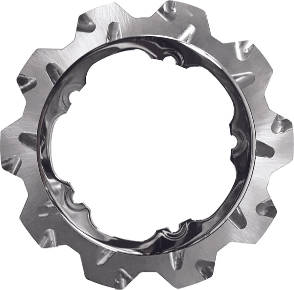 LYNDALL BRAKES HIGH CARBON STEEL PERIMETER ROTOR CHROME 11.8