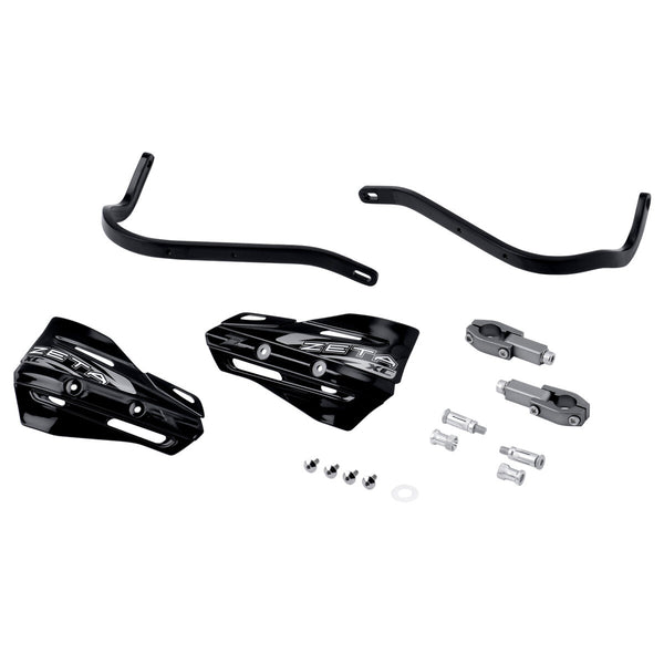 ZETA ARMOR HANDGUARD XC KIT FOR 22.2MM BAR BLACK/BLACK ZE72-5009
