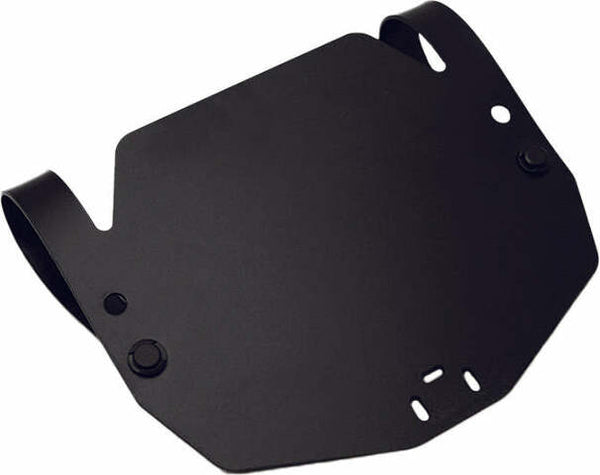 ROX S/M FRONT NUMBER PLATE BLK 1FNP-N/B