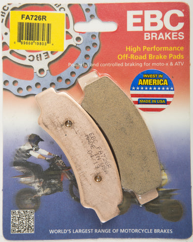 EBC BRAKE PADS FA726R