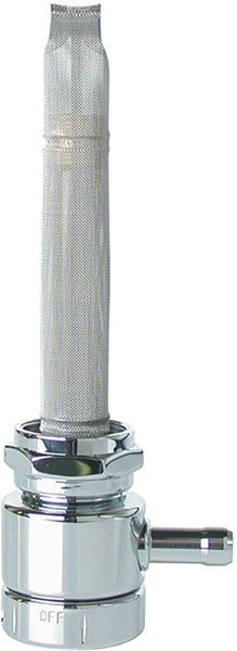 PINGEL ENT POWER-FLO PETCOCK CHROME WITH RES 22MM KNOB CNTRL 6311-CR-K