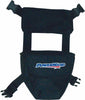 POWERMADD HANDLEBAR POUCH HATSACK DELUXE BLACK 73602