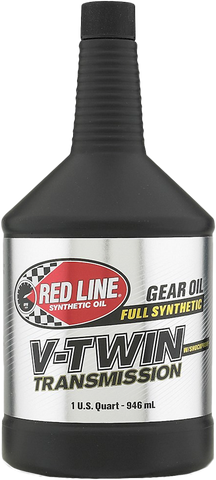 RED LINE V-TWIN TRANSMISSION OIL W/SHOCKPROOF 1QT 42804
