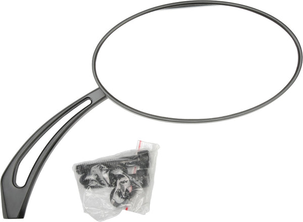 HARDDRIVE BLACK OVAL ARROW MIRROR 153079