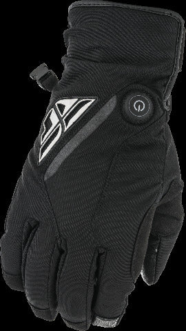 FLY RACING TITLE HEATED GLOVES BLACK MD 476-2931M