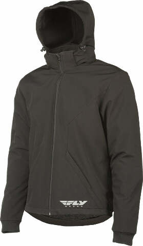FLY RACING ARMORED TECH HOODIE BLACK SM #6265 477-2009~2