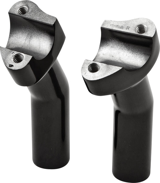 HARDDRIVE FORGED HANDLEBAR RISER PULLBACK BLACK 4.5