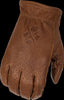 HIGHWAY 21 LOUIE PERFORATED GLOVES BROWN XL 489-0051X