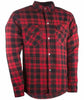 HIGHWAY 21 MARKSMAN FLANNEL BLACK/RED 4X #6049 489-1180~8