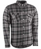 HIGHWAY 21 MARKSMAN FLANNEL BLACK/GREY 2X #6049 489-1181~6