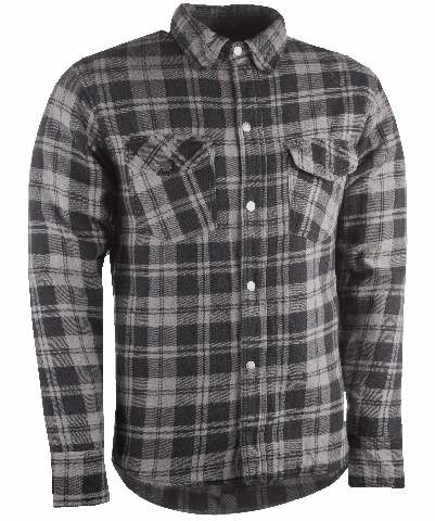 HIGHWAY 21 MARKSMAN FLANNEL BLACK/GREY SM #6049 489-1181~2