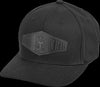 HIGHWAY 21 ASPHALT SOCIETY HAT BLACK/BLACK 489-1950S