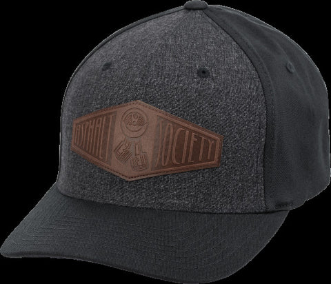 HIGHWAY 21 ASPHALT SOCIETY HAT BLACK/BROWN 489-1951L