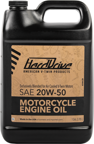 HARDDRIVE ENGINE OIL 20W-50 1GAL 198489