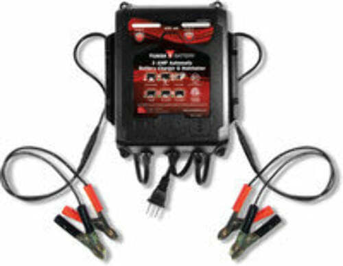 YUASA BATTERY CHARGER 6V/12V/2A 2 BANK YUA2AMPCH