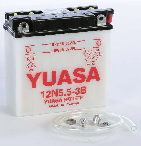 YUASA BATTERY 12N5.5-3B CONVENTIONAL YUAM2255B
