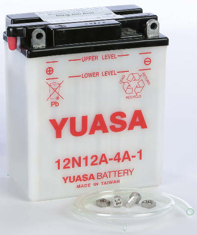 YUASA BATTERY 12N12A-4A-1 CONVENTIONAL YUAM2221B