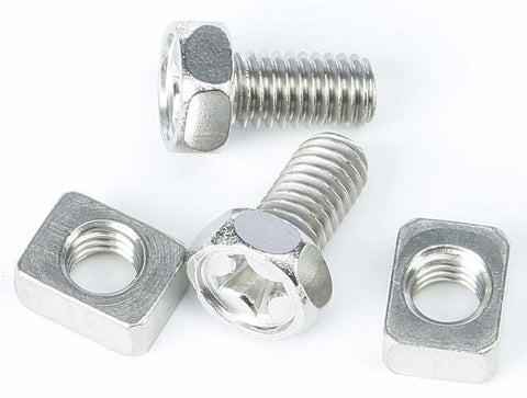 YUASA BATTERY BOLTS NUT & BOLT SET 6X12MM SS 479100