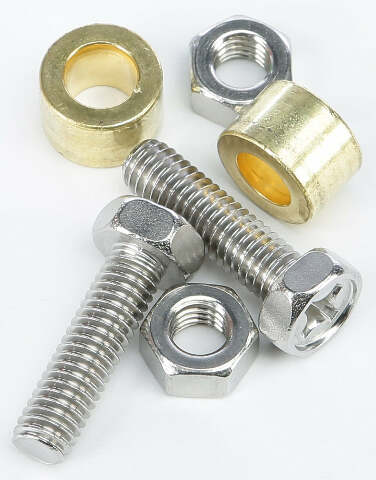 YUASA BATTERY BOLTS NUT & BOLT SPACER SET 6X22MM 5BNBSS22M