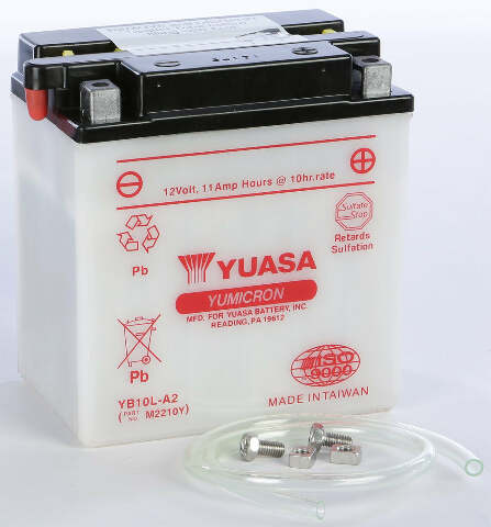 YUASA BATTERY YB10L-A2 CONVENTIONAL YUAM2210Y