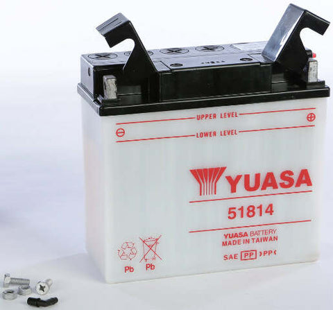 YUASA BATTERY 51814 CONVENTIONAL YUAM2219B