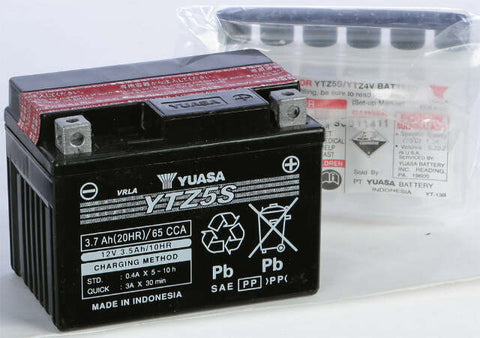 YUASA BATTERY YTZ5S-BS MAINTENANCE FREE YUAM62TZ5