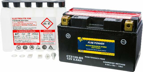 FIRE POWER BATTERY CTZ10S-BS MAINTENANCE FREE CTZ10S-BS