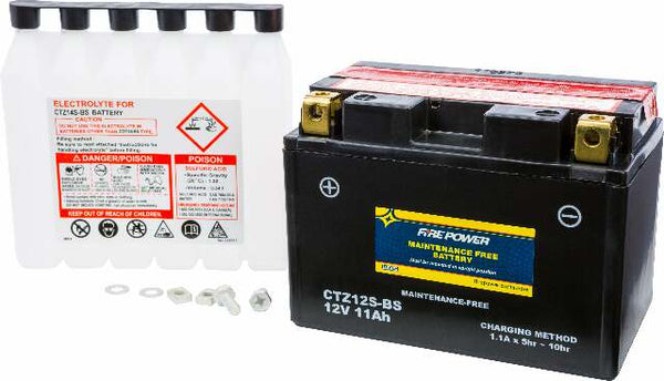 FIRE POWER BATTERY CTZ12S-BS MAINTENANCE FREE CTZ12S-BS
