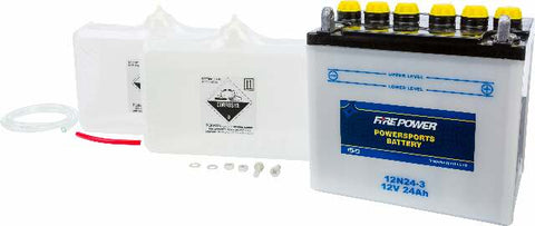 FIRE POWER BATTERY W/ACID 12N24-3 12V 12N24-3