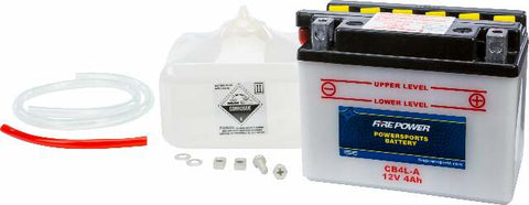 FIRE POWER BATTERY W/ACID CB4L-A 12V HEAVY DUTY CB4L-A