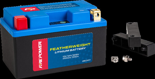 FIRE POWER FEATHERWEIGHT LITHIUM BATTERY 250 CCA 12V/60WH HJTZ14S-FP-B